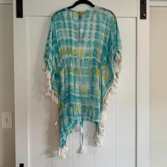 NWT STEVE MADDEN Tie-Dye Swim‎ Cover Up OSFM - Picture 8 of 8
